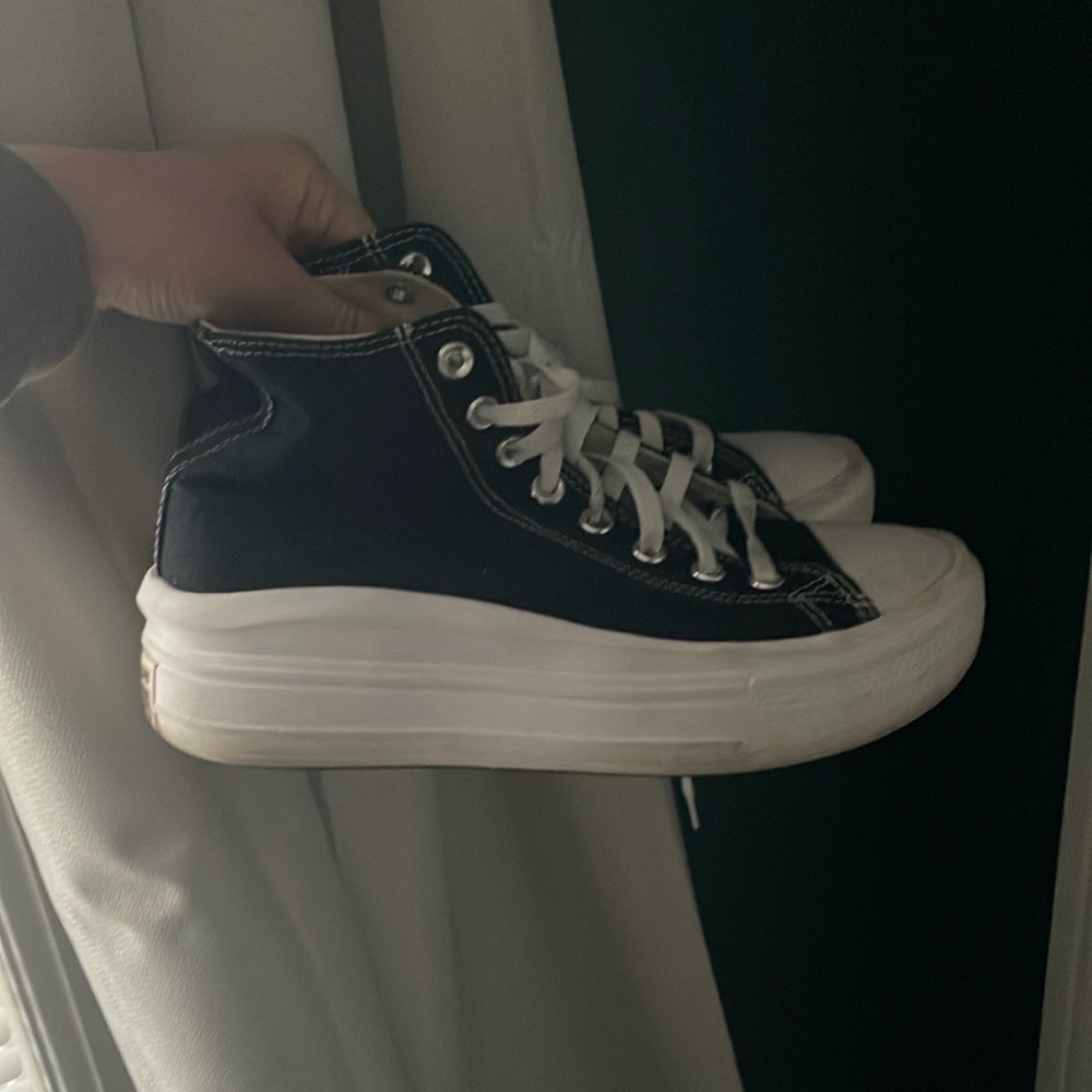 women’s platform high top converse sneakers